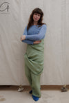 BASERANGE Daidin skirt SKDY-SL-AU23 Salvador green (SKDY-SL-000)